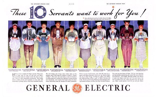 Vintage GE ads