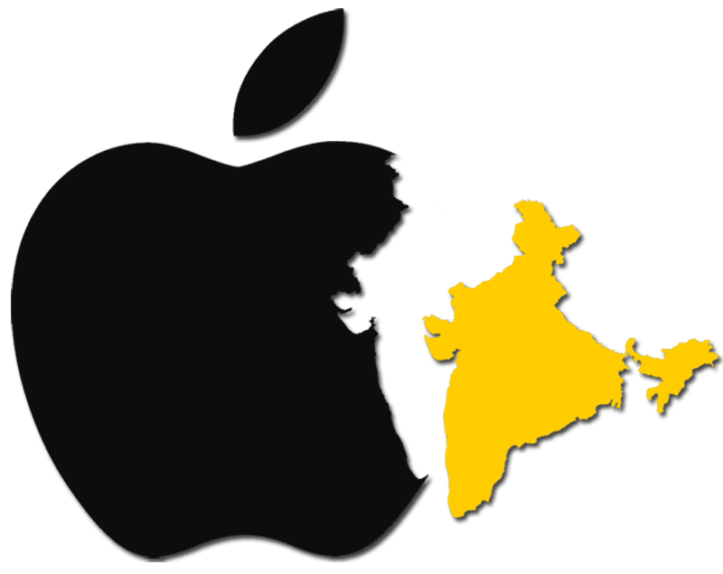 India is not a part of Apple's world India is not a part of Apple's world