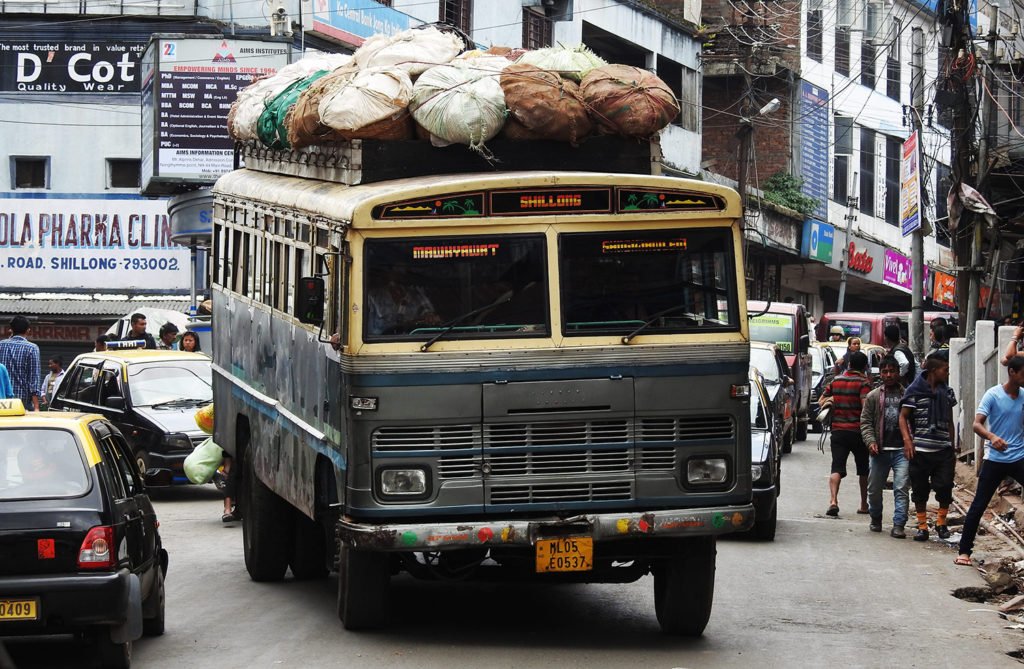 Shillong traffic