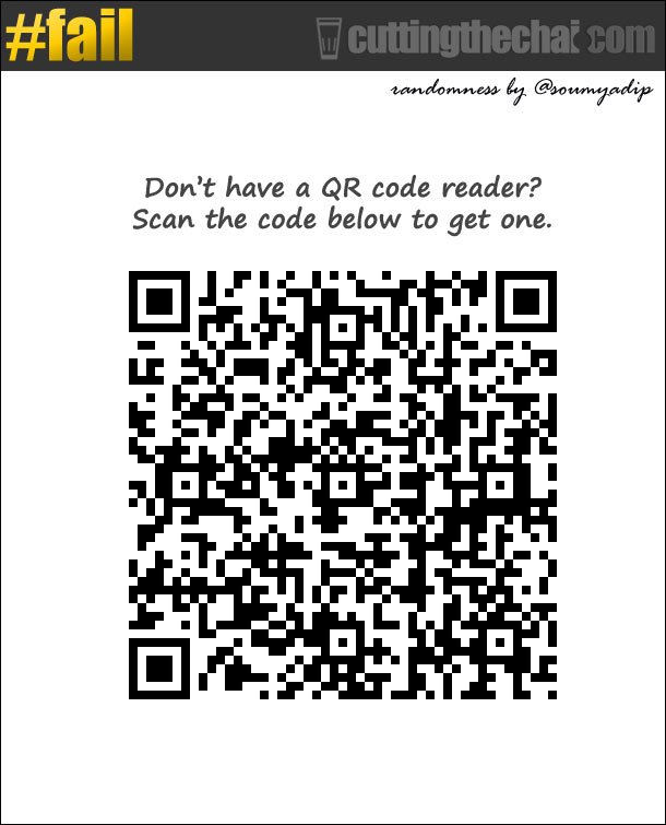 Hashfail randomness: QR codes