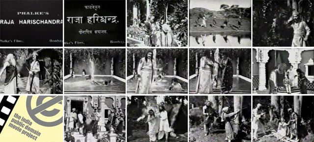 Dadasaheb Phalke's Raja Harishchandra (1933) on India Public Domain Movie Project (Also in 3D)