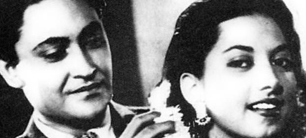 Ashok Kumar with Suraiya